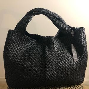 FALOR” Hand Woven Made In Italy Leather Bag! Beautiful Bag & Amazing Bag!!